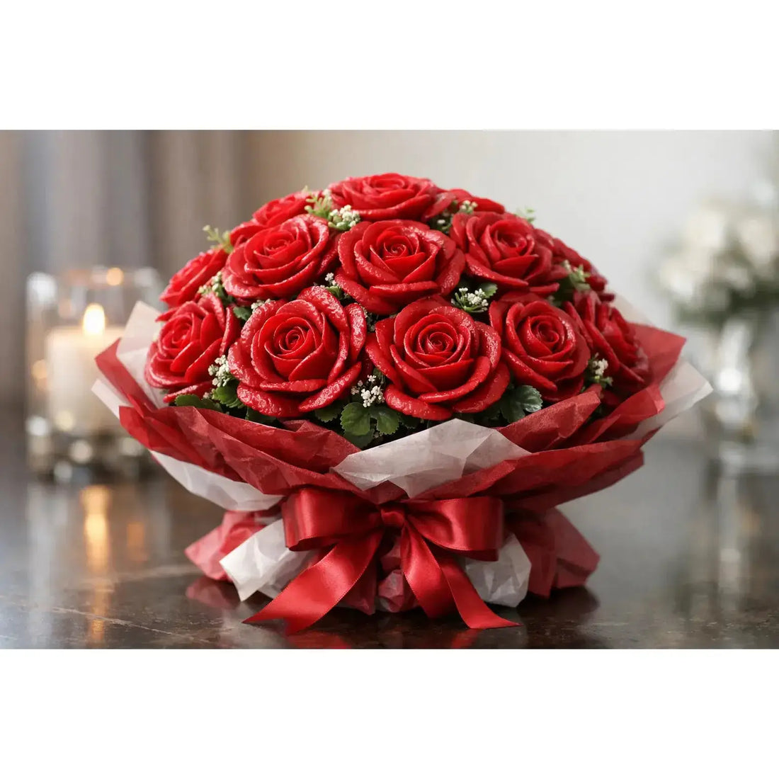 Red Rose Wax Bouquet: A Lasting Luxury Gift