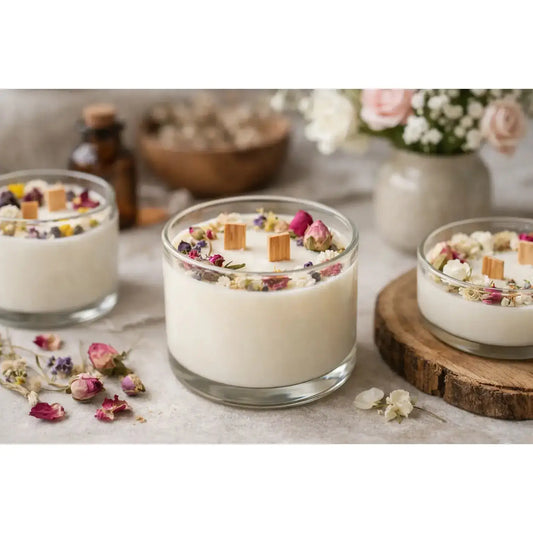 Why Handcrafted Floral Soy Candles Stand Out