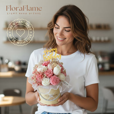 Flora Charm - Pink Haze