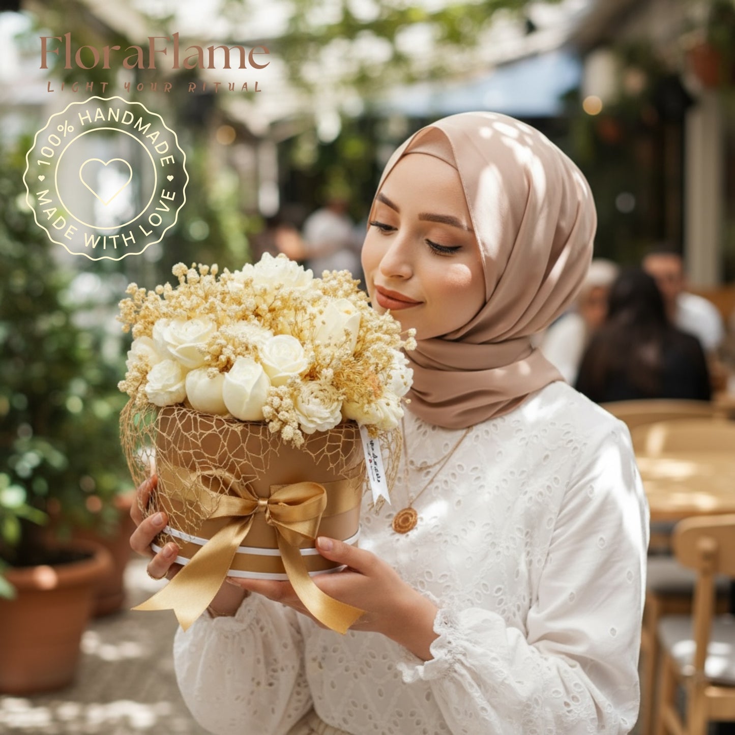 Flora Luxe - Ivory Bloom