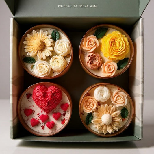 Flora Bloom - Set of 4 Signature Candles