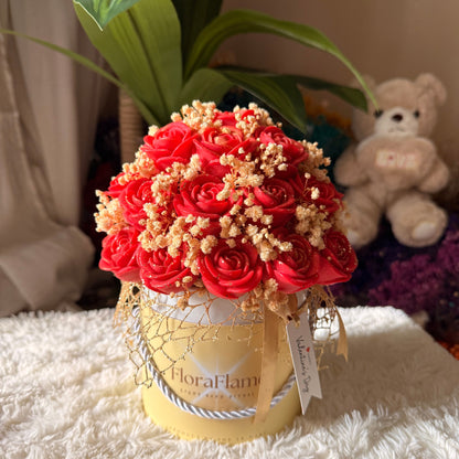 Flora Charm - Red Roses