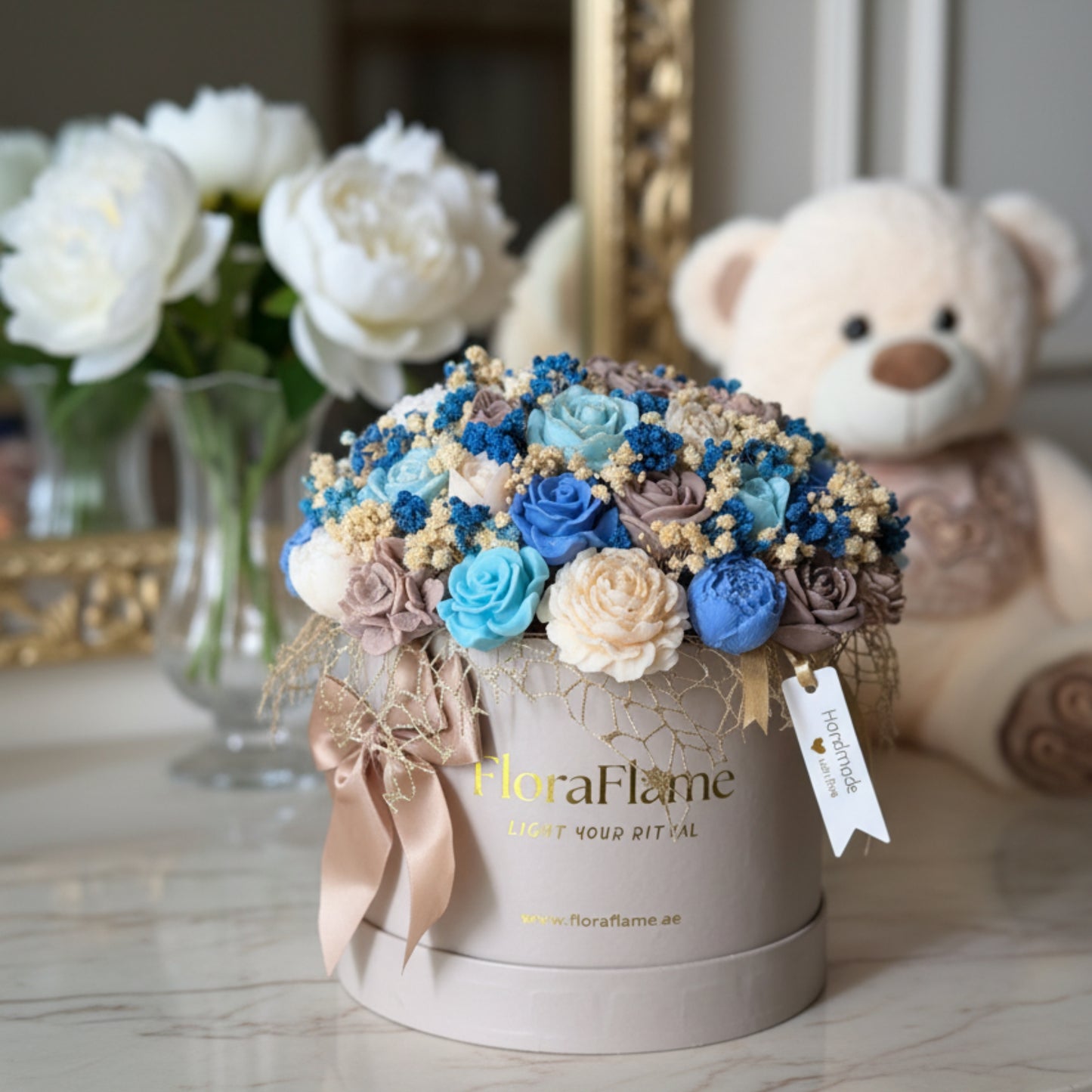 Flora Luxe - Sapphire Caramel