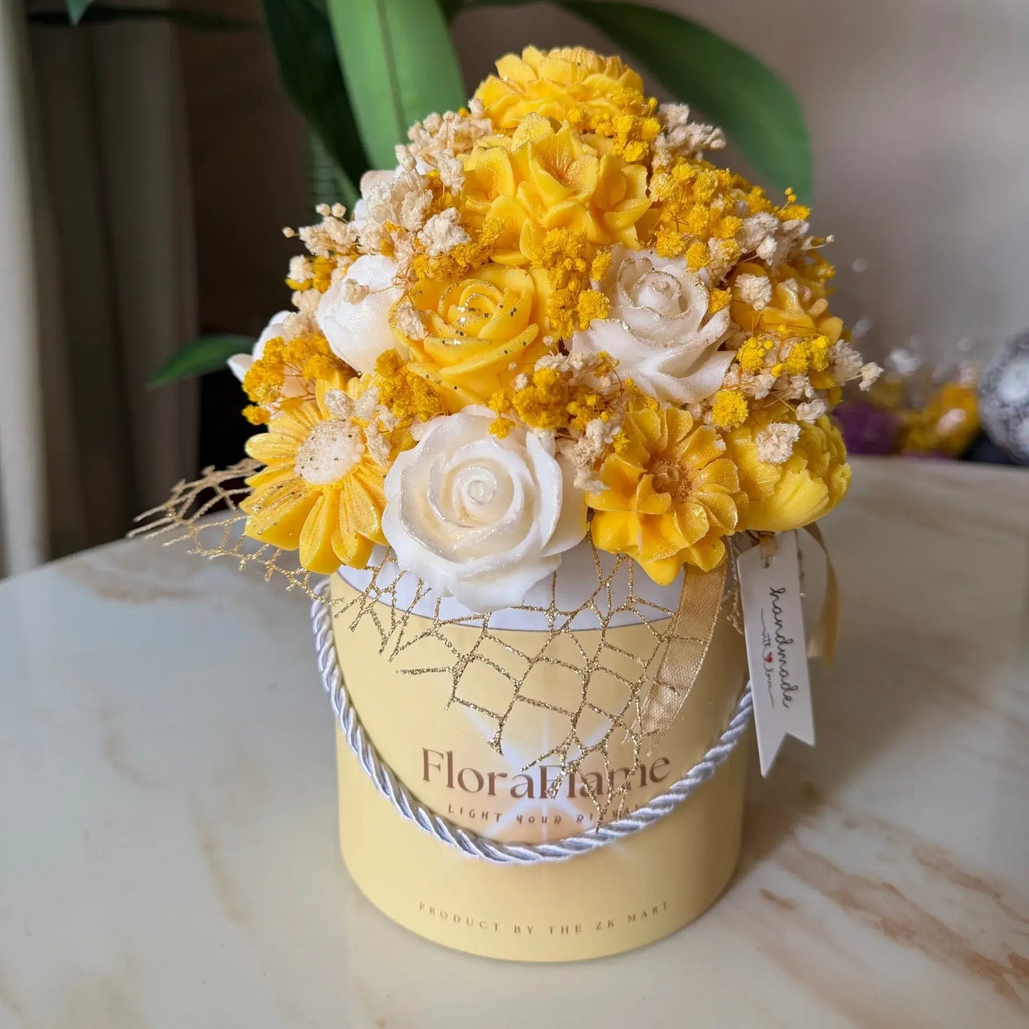 Flora Charm - Amber Glow