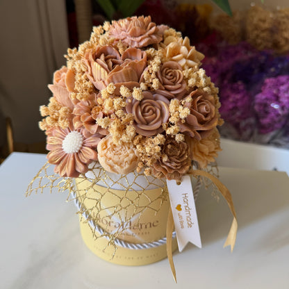 Flora Charm - Warm Taupe