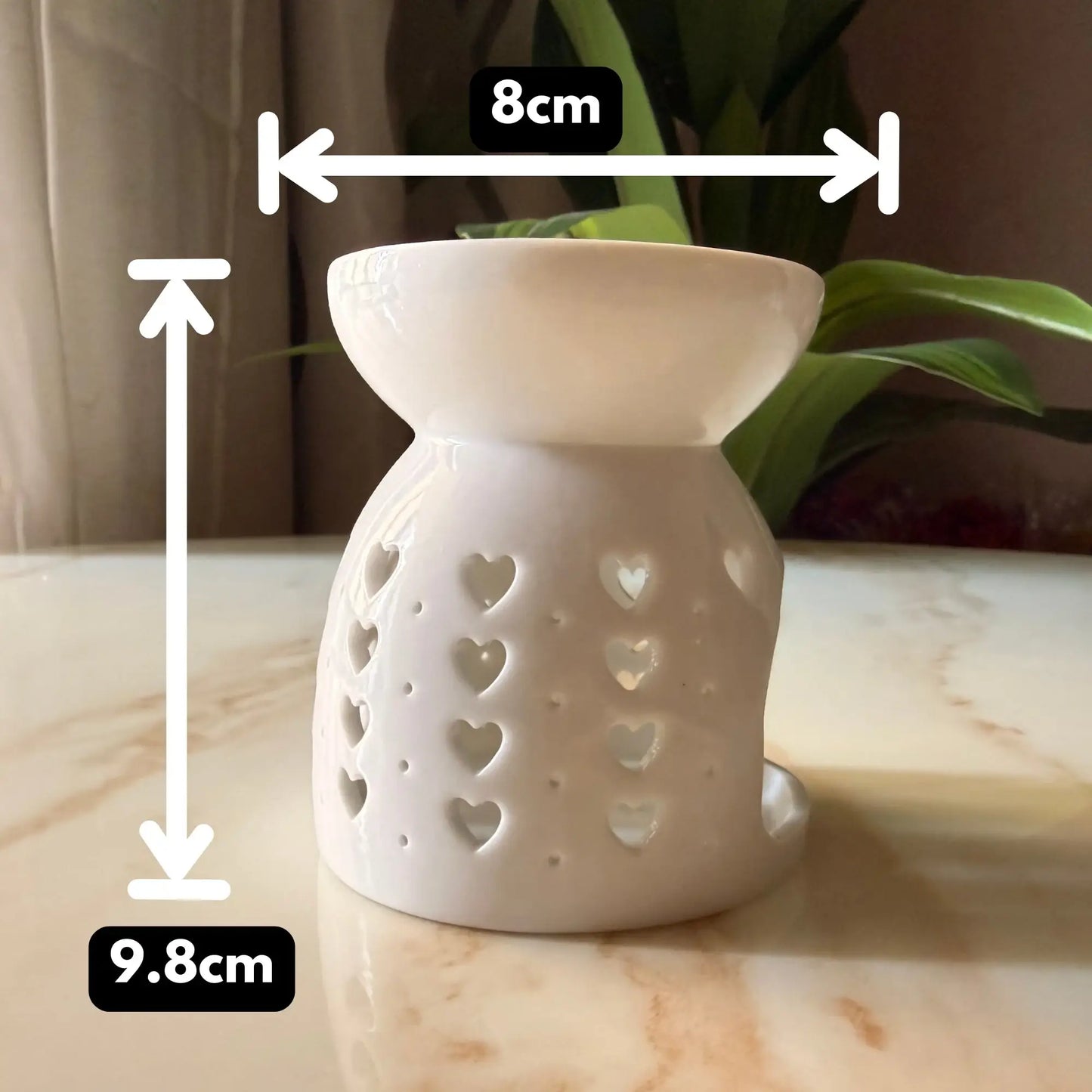 Elegant Ceramic Wax Burner