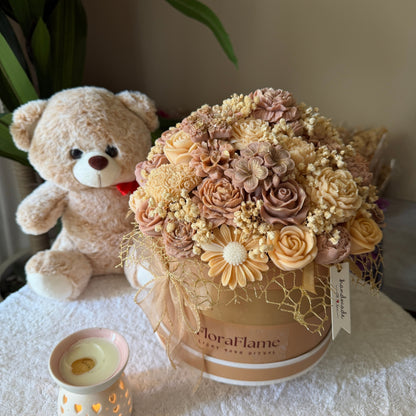 Flora Luxe - Warm Taupe