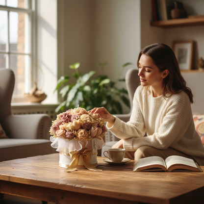 Flora Luxe - Warm Taupe