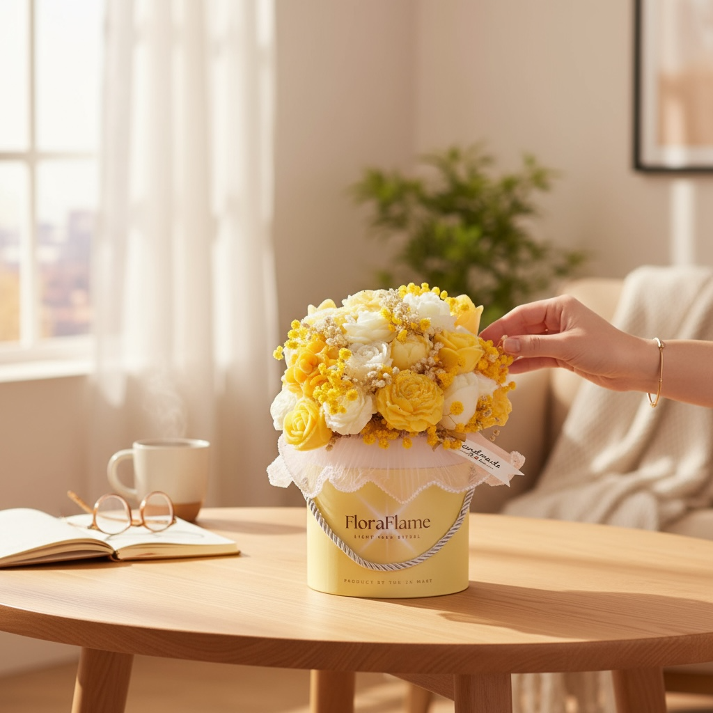 Flora Charm - Amber Glow